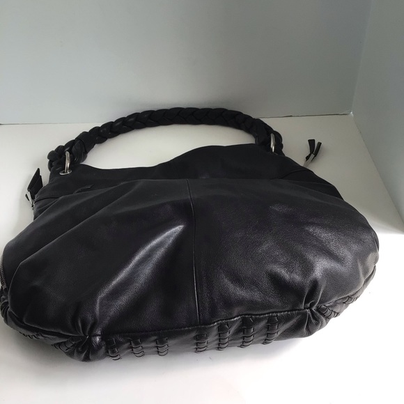 Kenar Leather Hobo Handbag - Picture 7 of 8